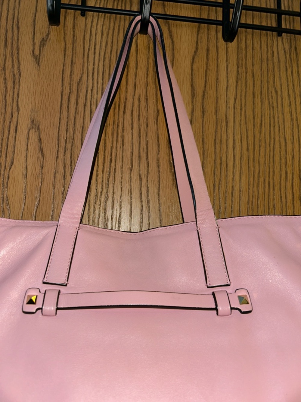 Valentino rockstud luxurious leather large tote - Picture 6 of 15